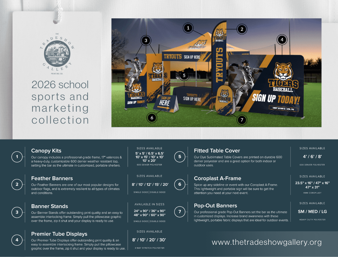 school sports and marketing collection